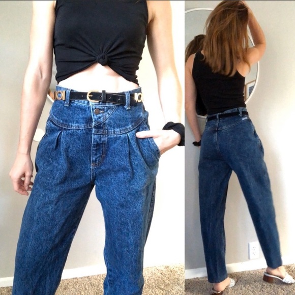 Vintage | Pleated Jeans P356 - Picture 14 of 15
